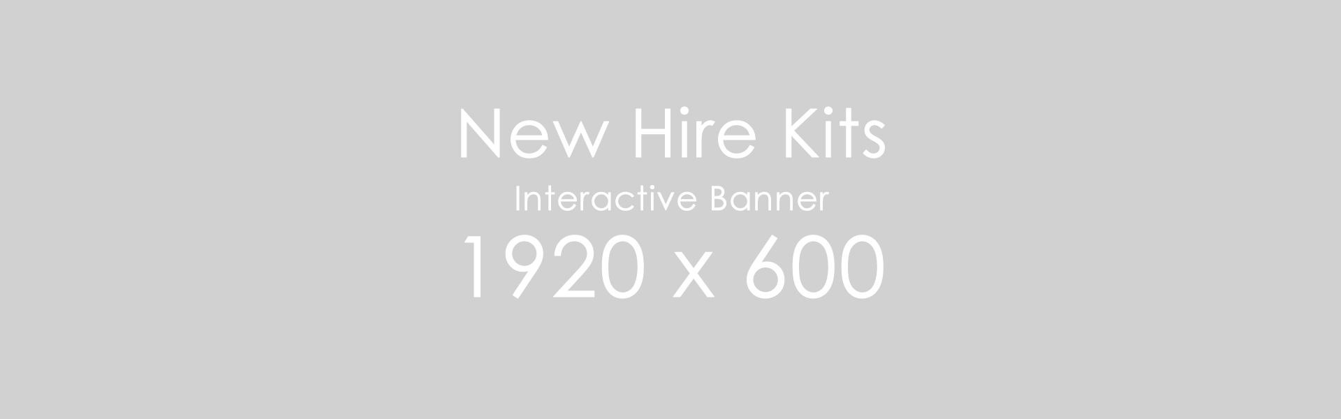 New Hire Kits